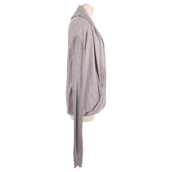 Lululemon Iconic Wrap Heathered Medium Grey / Heathered Light Grey Sz 8 - Picture 3 of 6